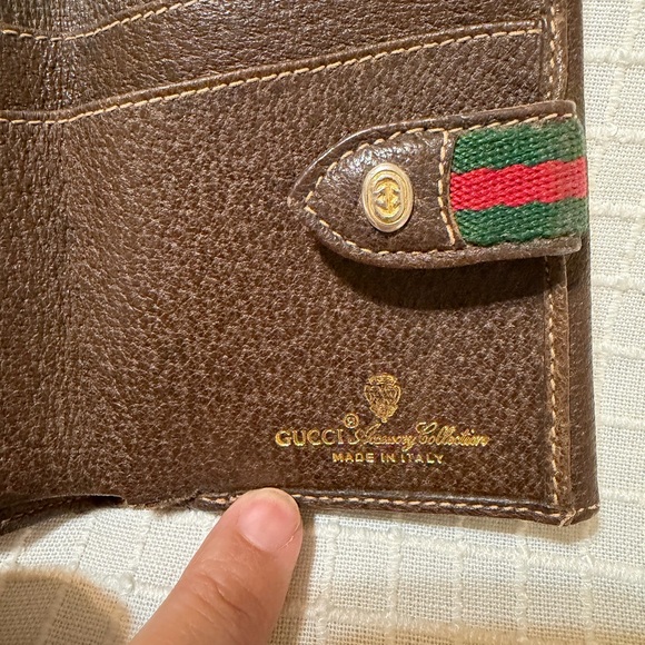 Gucci GG Monogram Canvas Leather Wallet - Picture 3 of 16